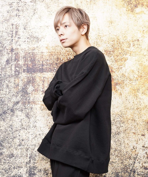 GoodEnough GOOD E クルーネックスエット 灰x白 グラムgタグ付