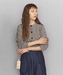 BEAUTY&YOUTH WOMENS�i�r���[�e�B�A���h���[�X�@�E�B�����Y�j�́uBY �R�b�g���������W�N���[�l�b�N�J�[�f�B�K�� -�E�H�b�V���u��-�i�J�[�f�B�K���j�v