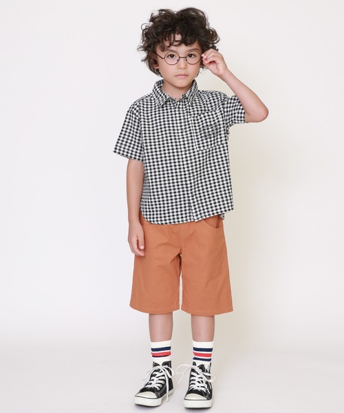 DILASH(ディラッシュ)の「ギンガムチェックシャツ(シャツ/ブラウス・キッズ・ブラック/ブルー/ブルー系その他・110/140/100/120/90/80/150/130)」の6枚目の写真