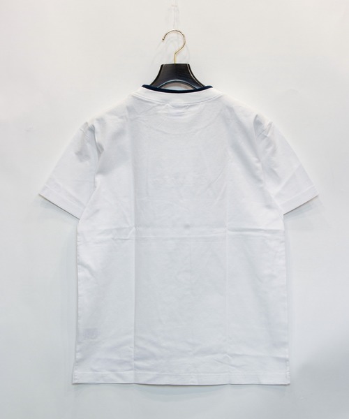 Champion(チャンピオン)の「Champion/チャンピオン ロゴTシャツ C3-R307(Tシャツ/カットソー・メンズ・グリーン/ホワイト/パープル/ブラック・L/XL)」の5枚目の写真
