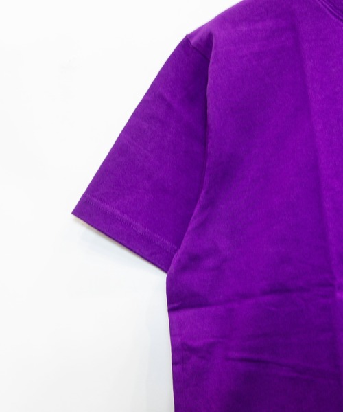 Champion(チャンピオン)の「Champion/チャンピオン ロゴTシャツ C3-R307(Tシャツ/カットソー・メンズ・グリーン/ホワイト/パープル/ブラック・L/XL)」の11枚目の写真