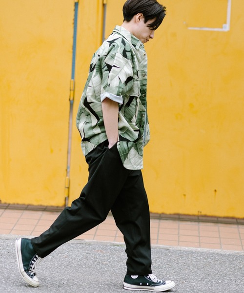 ADAM ET ROPE'（アダムエロペ）の「2WAYストレッチ イージーアンクルテーパードパンツ（スラックス・メンズ・ネイビー/グレー/ブラック・L/M）」の4枚目の写真