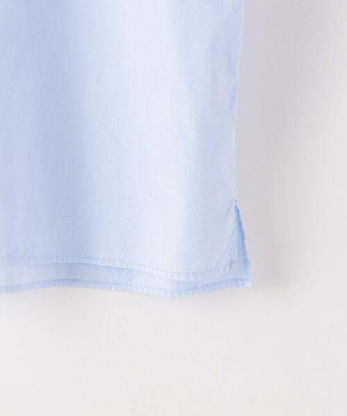 Steven Alan(スティーブンアラン)の「<Steven Alan> SLOW/OX BOX BAND COLLAR SHIRT-BOLD/シャツ(シャツ/ブラウス・メンズ・ホワイト/ライトブルー・SMALL/MEDIUM/LARGE/X-LARGE)」の3枚目の写真