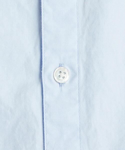 Steven Alan(スティーブンアラン)の「<Steven Alan> SLOW/OX BOX BAND COLLAR SHIRT-BOLD/シャツ(シャツ/ブラウス・メンズ・ホワイト/ライトブルー・SMALL/MEDIUM/LARGE/X-LARGE)」の9枚目の写真