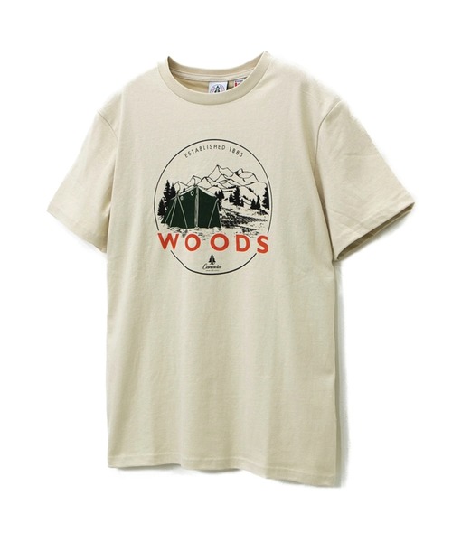 Woods(ウッズ)の「WOODS/ウッズ キャンププリントTEE(Tシャツ/カットソー・メンズ・イエロー/ベージュ・MEDIUM/LARGE/X-LARGE)」の10枚目の写真