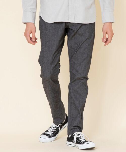 coen(コーエン)の「イージースリム(coen EASY SLIM)(2020FW)(グレー⇒WEB限定カラー)#(その他パンツ・メンズ・ブラック/ダークグリーン/ダークブラウン/ダークグレー/ベージュ/ネイビー/グレー・X-LARGE/LARGE/SMALL/MEDIUM)」の4枚目の写真
