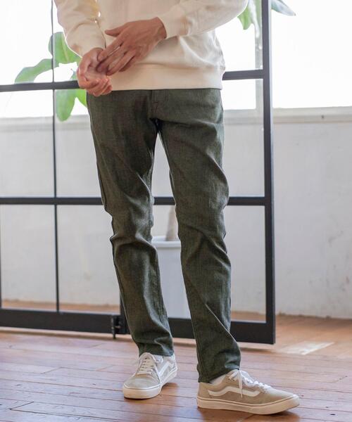 coen(コーエン)の「イージースリム(coen EASY SLIM)(2020FW)(グレー⇒WEB限定カラー)#(その他パンツ・メンズ・ブラック/ダークグリーン/ダークブラウン/ダークグレー/ベージュ/ネイビー/グレー・X-LARGE/LARGE/SMALL/MEDIUM)」の7枚目の写真