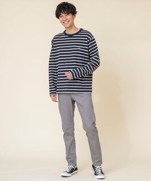 coen(コーエン)の「イージースリム(coen EASY SLIM)(2020FW)(グレー⇒WEB限定カラー)#(その他パンツ・メンズ・ブラック/ダークグリーン/ダークブラウン/ダークグレー/ベージュ/ネイビー/グレー・X-LARGE/LARGE/SMALL/MEDIUM)」の16枚目の写真