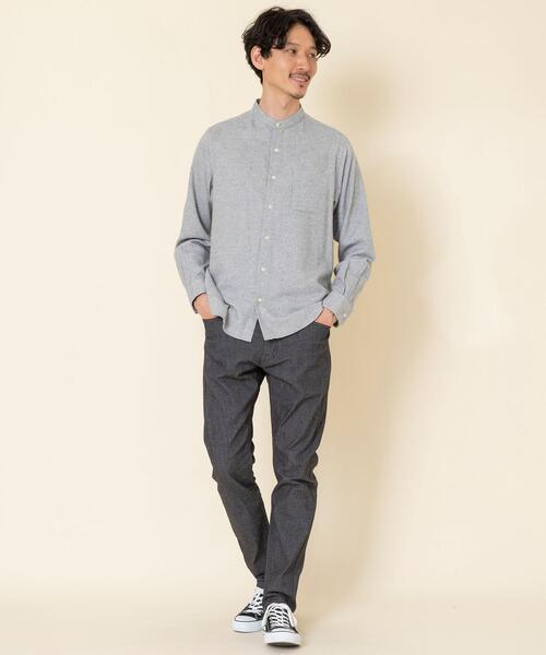 coen(コーエン)の「イージースリム(coen EASY SLIM)(2020FW)(グレー⇒WEB限定カラー)#(その他パンツ・メンズ・ブラック/ダークグリーン/ダークブラウン/ダークグレー/ベージュ/ネイビー/グレー・X-LARGE/LARGE/SMALL/MEDIUM)」の13枚目の写真