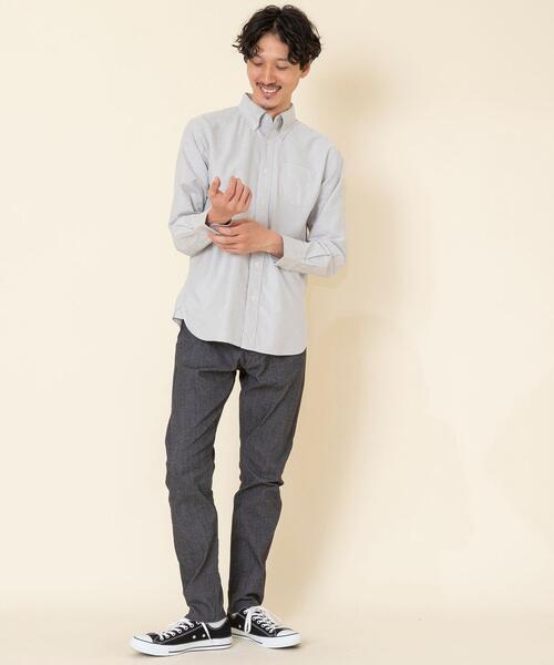 coen(コーエン)の「イージースリム(coen EASY SLIM)(2020FW)(グレー⇒WEB限定カラー)#(その他パンツ・メンズ・ブラック/ダークグリーン/ダークブラウン/ダークグレー/ベージュ/ネイビー/グレー・X-LARGE/LARGE/SMALL/MEDIUM)」の12枚目の写真