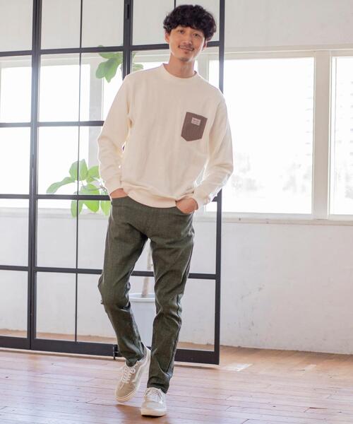 coen(コーエン)の「イージースリム(coen EASY SLIM)(2020FW)(グレー⇒WEB限定カラー)#(その他パンツ・メンズ・ブラック/ダークグリーン/ダークブラウン/ダークグレー/ベージュ/ネイビー/グレー・X-LARGE/LARGE/SMALL/MEDIUM)」の22枚目の写真