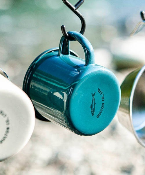 DULTON（ダルトン）の「ENAMELED MUG/エナメル マグ（グラス/マグカップ/タンブラー・メンズ・ベージュ/ベージュ系その他/グリーン・FREE）」の3枚目の写真