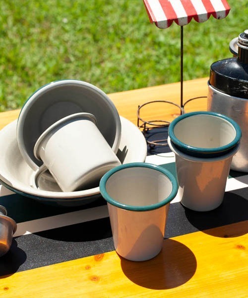 DULTON（ダルトン）の「ENAMELED MUG/エナメル マグ（グラス/マグカップ/タンブラー・メンズ・ベージュ/ベージュ系その他/グリーン・FREE）」の11枚目の写真