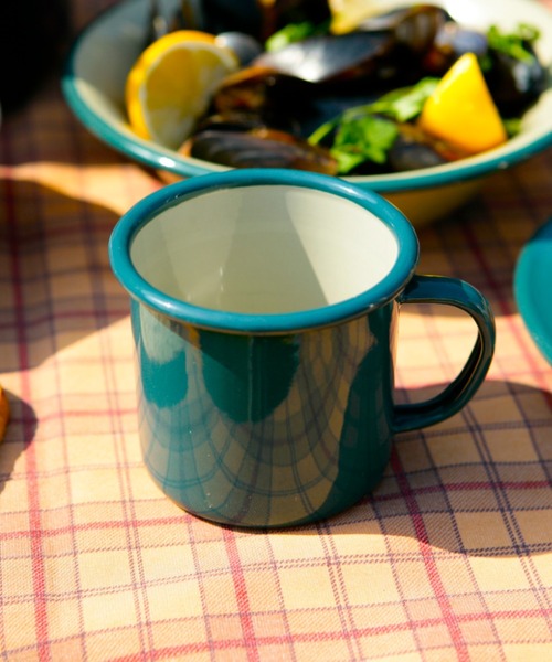 DULTON（ダルトン）の「ENAMELED MUG/エナメル マグ（グラス/マグカップ/タンブラー・メンズ・ベージュ/ベージュ系その他/グリーン・FREE）」の17枚目の写真