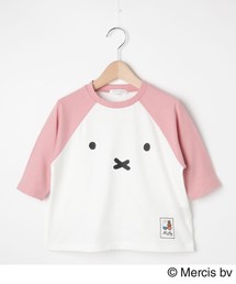 3can4on（サンカンシオン）の「◆【90-120cm】【ミッフィー】ラグランTシャツ（Tシャツ/カットソー）」