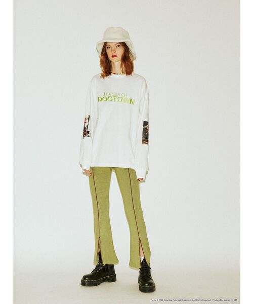 jouetie（ジュエティ）の「LORDS OF DOGTOWN ロンT　別注（Tシャツ/カットソー・レディース・ブラック/ネイビー/オフホワイト/オレンジ・MEDIUM）」の5枚目の写真