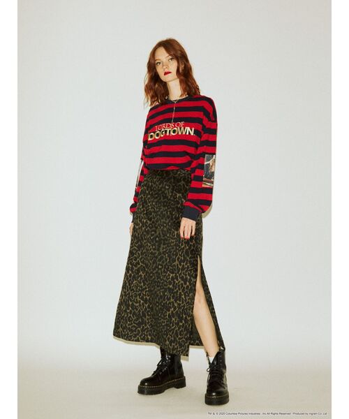 jouetie（ジュエティ）の「LORDS OF DOGTOWN ロンT　別注（Tシャツ/カットソー・レディース・ブラック/ネイビー/オフホワイト/オレンジ・MEDIUM）」の7枚目の写真