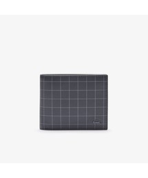 LACOSTE（ラコステ）の「FG SEASONALグリッドプリントレザーウォレット（財布・メンズ）」