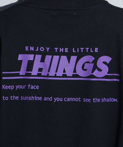 WEGO（ウィゴー）の「WEGO/THINGSバックロゴロンＴ（Tシャツ/カットソー・レディース・ブラック/アイボリー・SMALL/MEDIUM/LARGE）」の14枚目の写真