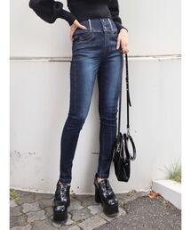 EMODA | 【EMODA×ゆきりぬ】バックコルセットハイウエストパギンス(デニムパンツ)