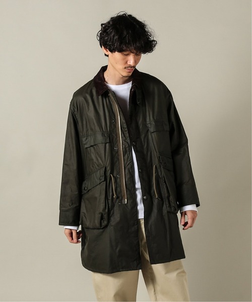 KAPTAIN SUNSHINE×Barbour】Stand Collar Traveller Coat