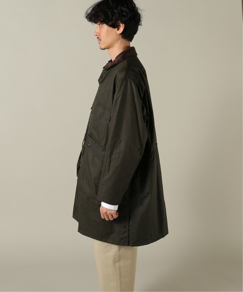 KAPTAIN SUNSHINE×Barbour】Stand Collar Traveller Coat