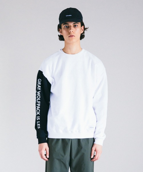 ROTTWEILER（ロットワイラー）の「30/10 PATTERNED SWEATER（スウェット・メンズ・ブラック/ホワイト・S/M/L/XL）」の4枚目の写真