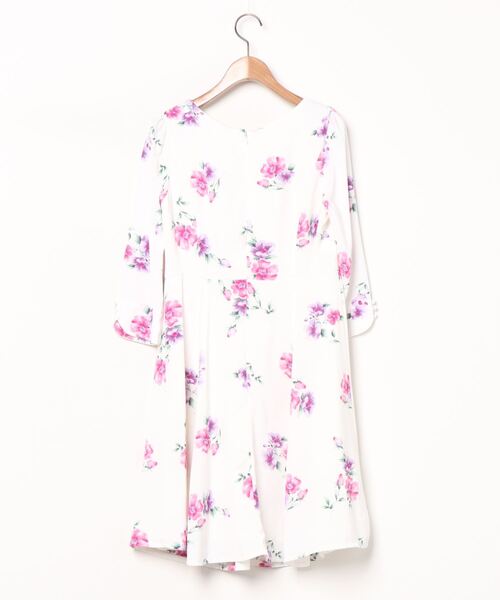 ブランド古着 花柄7分袖ワンピース ワンピース Misch Masch ミッシュマッシュ のファッション通販 Zozoused