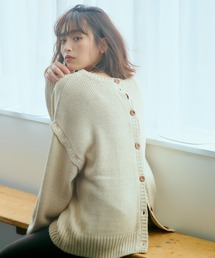 KOBE LETTUCE | ［ WEARISTA近藤千尋さん×KOBELETTUCEコラボ ］ マルチWAYニットカーディガン(カーディガン/ボレロ)