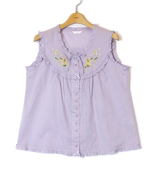 ミモザ刺繍入りブラウス シャツ ブラウス Pink House ピンクハウス のファッション通販 Zozotown