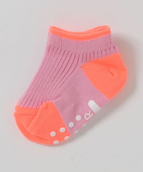 MR（まる）の「[XXS,SS,S,M,L]リブバイカラーソックス（ソックス/靴下・キッズ・グリーン/ピンク/ブルー・S/L/SS/XXS/M）」の3枚目の写真