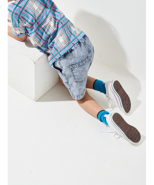 MR（まる）の「[XXS,SS,S,M,L]リブバイカラーソックス（ソックス/靴下・キッズ・グリーン/ピンク/ブルー・S/L/SS/XXS/M）」の9枚目の写真