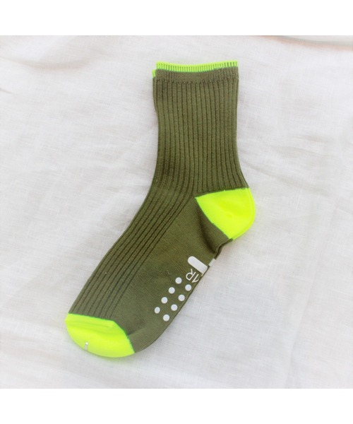 MR（まる）の「[XXS,SS,S,M,L]リブバイカラーソックス（ソックス/靴下・キッズ・グリーン/ピンク/ブルー・S/L/SS/XXS/M）」の12枚目の写真