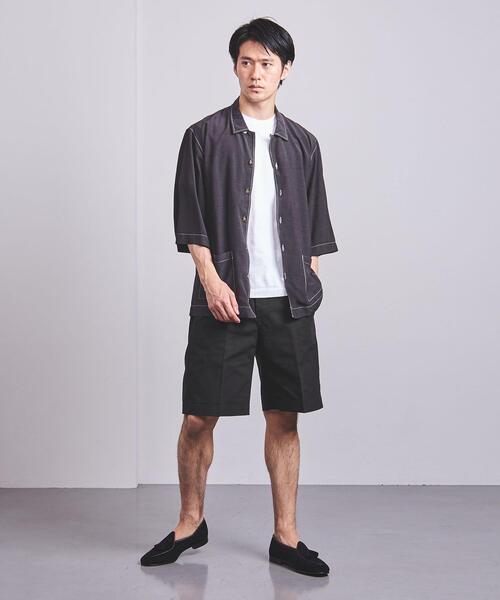 UNITED ARROWS（ユナイテッドアローズ）の「＜CELLAR DOOR（セラードアー）＞ ソリッド ALFRED SRT†（その他パンツ・メンズ・ダークブラウン/ブラック・44/46/48/50）」の9枚目の写真