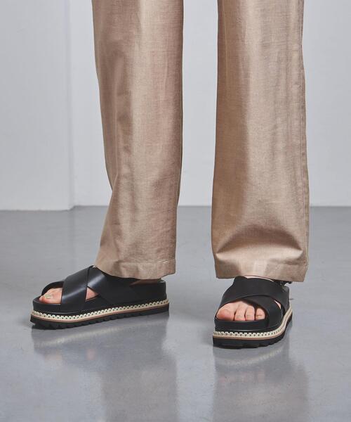 UNITED ARROWS（ユナイテッドアローズ）の「UWSC R/C/L ベイカーパンツ†◆（その他パンツ・レディース・ライトブルー/ベージュ/ネイビー・40/38/36/34）」の10枚目の写真