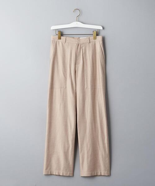 UNITED ARROWS（ユナイテッドアローズ）の「UWSC R/C/L ベイカーパンツ†◆（その他パンツ・レディース・ライトブルー/ベージュ/ネイビー・40/38/36/34）」の18枚目の写真