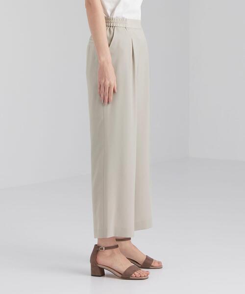 green label relaxing（グリーンレーベルリラクシング）の「[ 手洗い可能 / ラクリモ ] ◆CS SM バック ゴム ワイド パンツ -JP ◇No12◇（その他パンツ・レディース・ライトグレー/ネイビー/ライトブルー・44/46/40/38/42/34/36）」の13枚目の写真