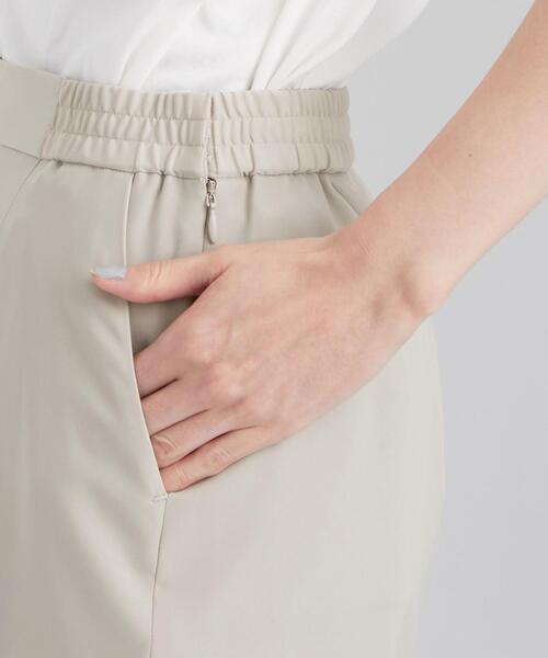 green label relaxing（グリーンレーベルリラクシング）の「[ 手洗い可能 / ラクリモ ] ◆CS SM バック ゴム ワイド パンツ -JP ◇No12◇（その他パンツ・レディース・ライトグレー/ネイビー/ライトブルー・44/46/40/38/42/34/36）」の6枚目の写真