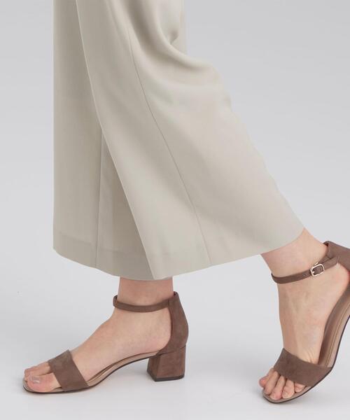 green label relaxing（グリーンレーベルリラクシング）の「[ 手洗い可能 / ラクリモ ] ◆CS SM バック ゴム ワイド パンツ -JP ◇No12◇（その他パンツ・レディース・ライトグレー/ネイビー/ライトブルー・44/46/40/38/42/34/36）」の7枚目の写真