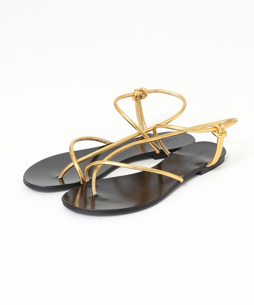 JOURNAL STANDARD relume（ジャーナルスタンダード　レリューム）の「【LAOCOONTE/ラオコンテ】 Flavia Century SANDAL：サンダル◆（サンダル・レディース・ゴールド・36/38/37/35/39）」の5枚目の写真