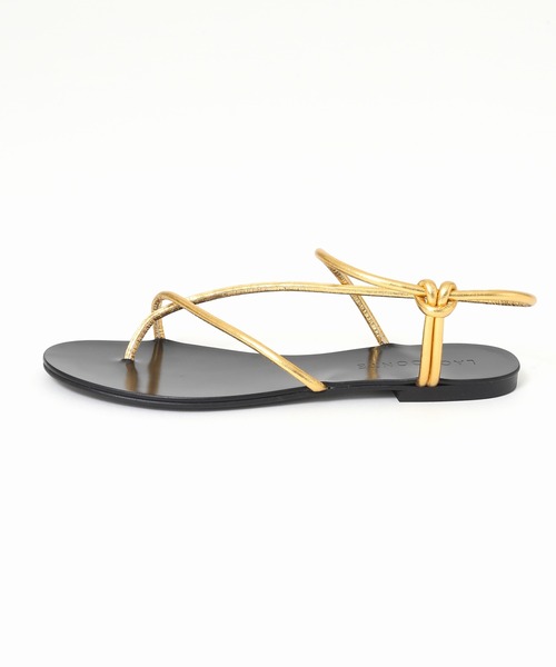 JOURNAL STANDARD relume（ジャーナルスタンダード　レリューム）の「【LAOCOONTE/ラオコンテ】 Flavia Century SANDAL：サンダル◆（サンダル・レディース・ゴールド・36/38/37/35/39）」の9枚目の写真