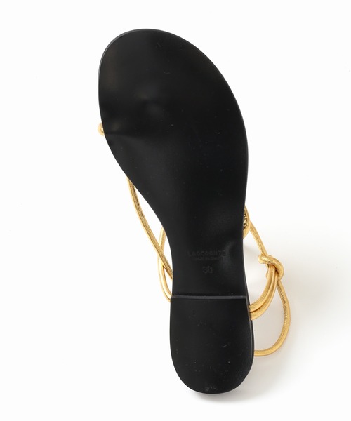 JOURNAL STANDARD relume（ジャーナルスタンダード　レリューム）の「【LAOCOONTE/ラオコンテ】 Flavia Century SANDAL：サンダル◆（サンダル・レディース・ゴールド・36/38/37/35/39）」の11枚目の写真