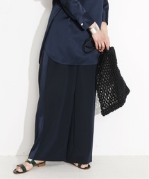 VERMEIL par iena | TAC/E 側章ワイドパンツ◆(その他パンツ)