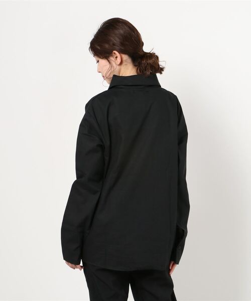 Figments（フィグメンツ）の「無地シャツ（シャツ/ブラウス・レディース・ブラック/ホワイト・FREE）」の21枚目の写真