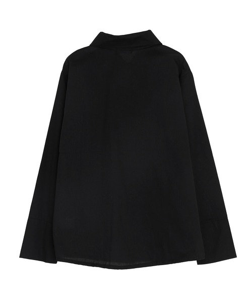 Figments（フィグメンツ）の「無地シャツ（シャツ/ブラウス・レディース・ブラック/ホワイト・FREE）」の17枚目の写真