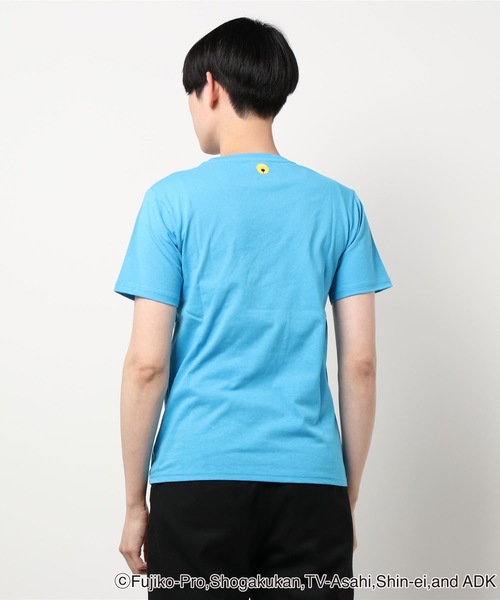 LB/S （エルビーエス）の「【ドラえもん】プリントＴシャツ（Tシャツ/カットソー・メンズ・ホワイト×パープル/スカイブルー/ホワイト×レッド/ライトブルー/ホワイト×イエロー/ホワイト×ピンク/ロイヤルブルー/ネイビー/ブルー/ホワイト×ネイビー/ダークブルー/ホワイト×ブラック/ホワイト×ブルー・MEDIUM/SMALL/LARGE）」の20枚目の写真