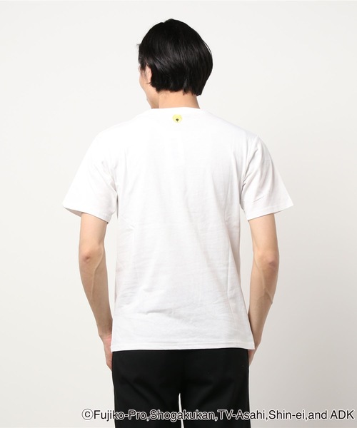 LB/S （エルビーエス）の「【ドラえもん】プリントＴシャツ（Tシャツ/カットソー・メンズ・ホワイト×パープル/スカイブルー/ホワイト×レッド/ライトブルー/ホワイト×イエロー/ホワイト×ピンク/ロイヤルブルー/ネイビー/ブルー/ホワイト×ネイビー/ダークブルー/ホワイト×ブラック/ホワイト×ブルー・MEDIUM/SMALL/LARGE）」の18枚目の写真