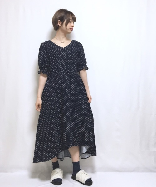 ブランド古着 半袖ワンピース ワンピース Earth Music Ecology アースミュージックアンドエコロジー のファッション通販 Zozoused