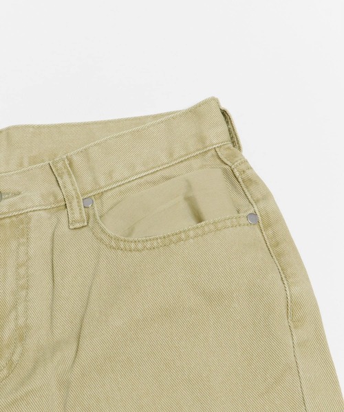 SENSE OF PLACE by URBAN RESEARCH（センスオブプレイスバイアーバンリサーチ）の「『Tallサイズあり』カツラギテーパードパンツ（デニムパンツ・レディース・ブラウン/アイボリー/オリーブ・MEDIUM/SMALL/TALL）」の16枚目の写真