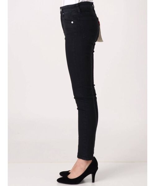 Ungrid（アングリッド）の「ブラックハイウエストストスリ（デニムパンツ・レディース・ブラック・24inch/25inch/26inch/27inch/23inch）」の8枚目の写真